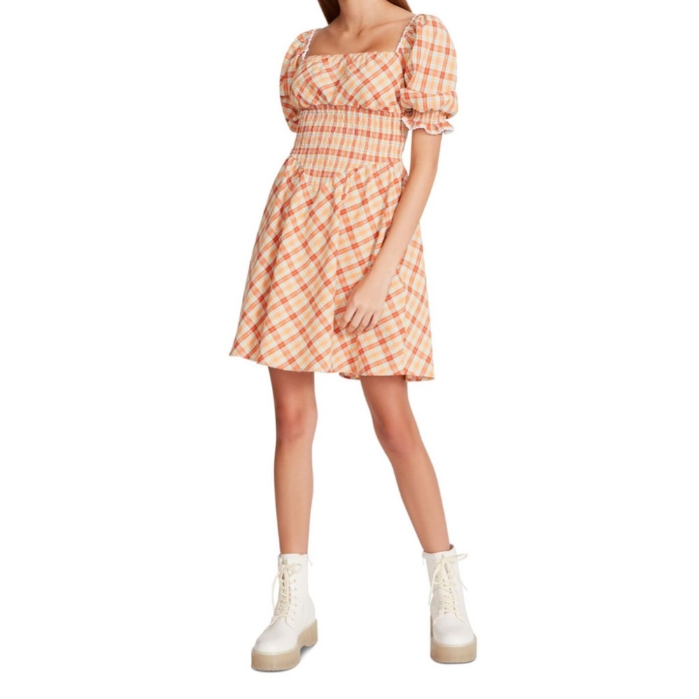 BETSEY JOHNSON Womens Orange Dress Size M NWT